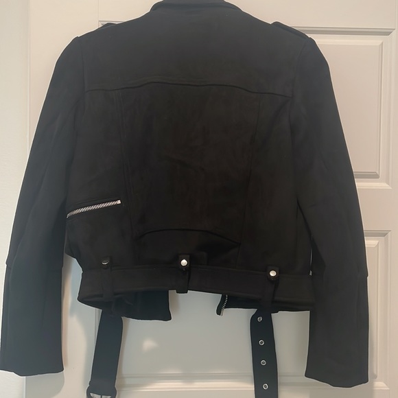 Zara suede moto jacket - Picture 6 of 6